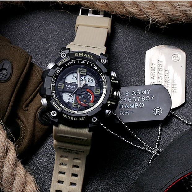 waterproof digital watch mens