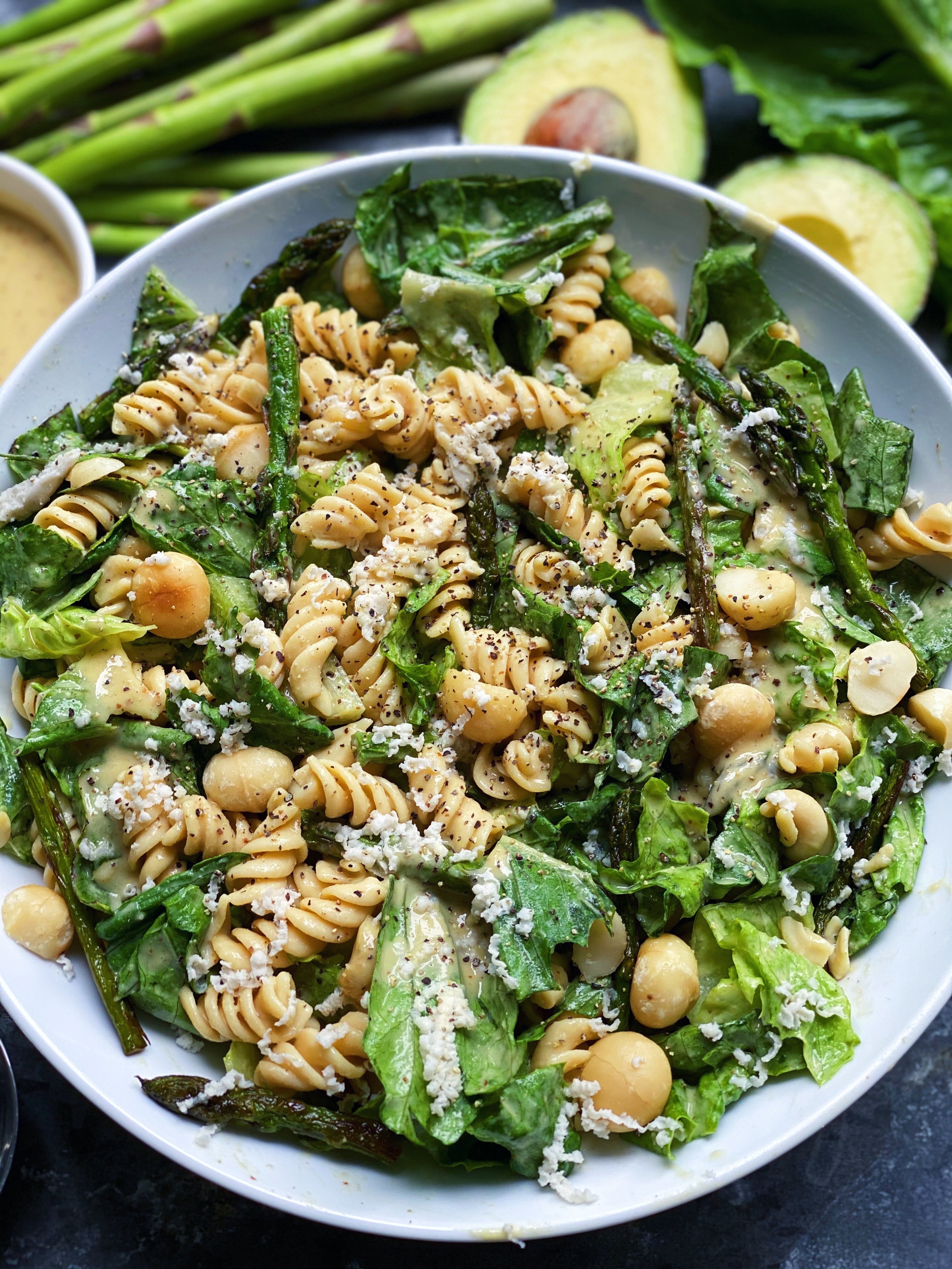 Classic Caesar Pasta Salad Tasty As Fit