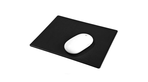 Leatherette Mousemat made to order in the UK finished in soft touch Belluno vegan PU with a real leather look