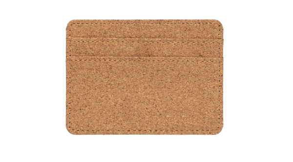 Cork Secure RFID Slim Wallet made from natural cork and with secure RFID protection. The RFID-blocking material protects against identity theft and electronic pickpocketing. 
