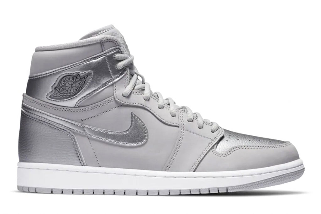 grey and silver jordan 1