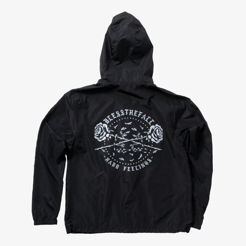 Blessthefall - Roses Zip-Up Windbreaker – Merch Connection