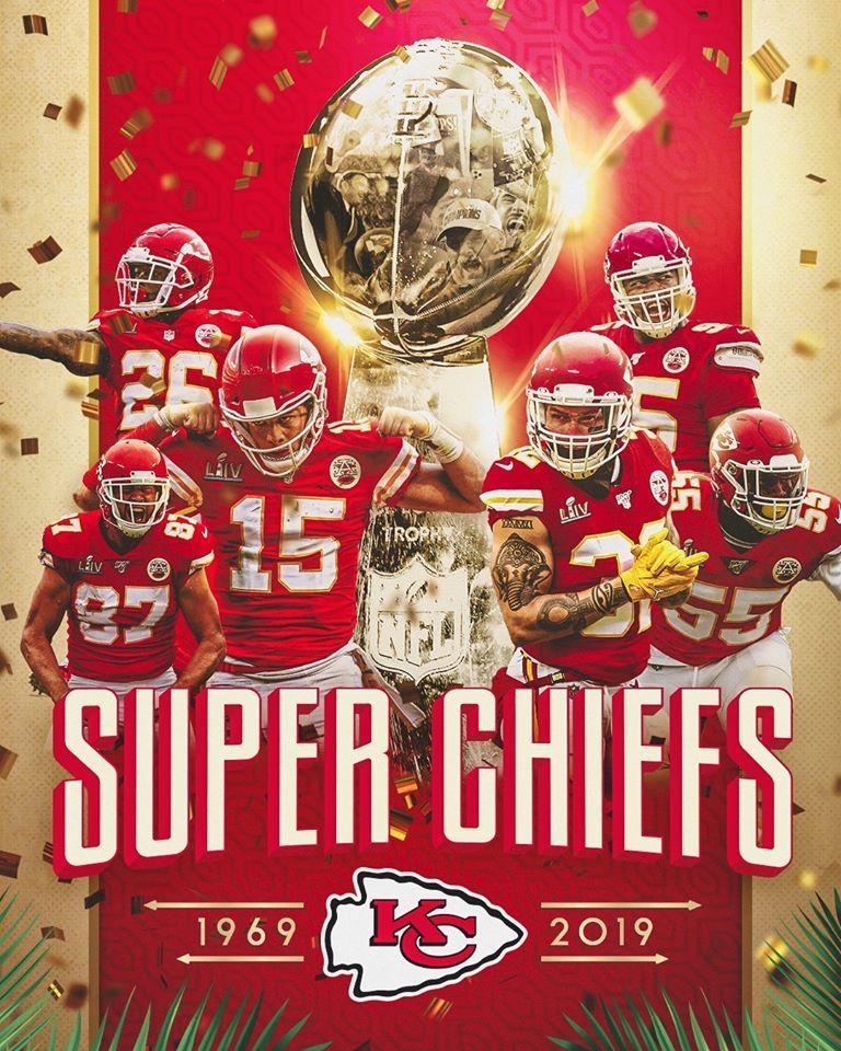 FREE SHIPPING Kansas City Chiefs framed complete newspaper Super Bowl LIV  Champions Special Commemorative Section