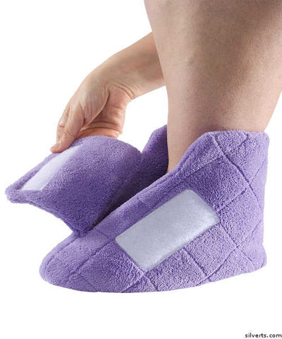 large slippers for swollen feet
