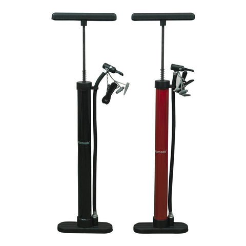 red bike pump