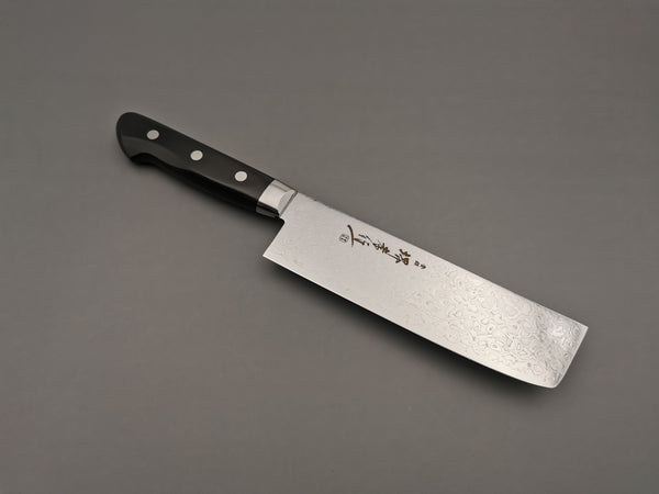 Sakai Takayuki Mirror 45 layer Nakiri - Cutting Edge Knives