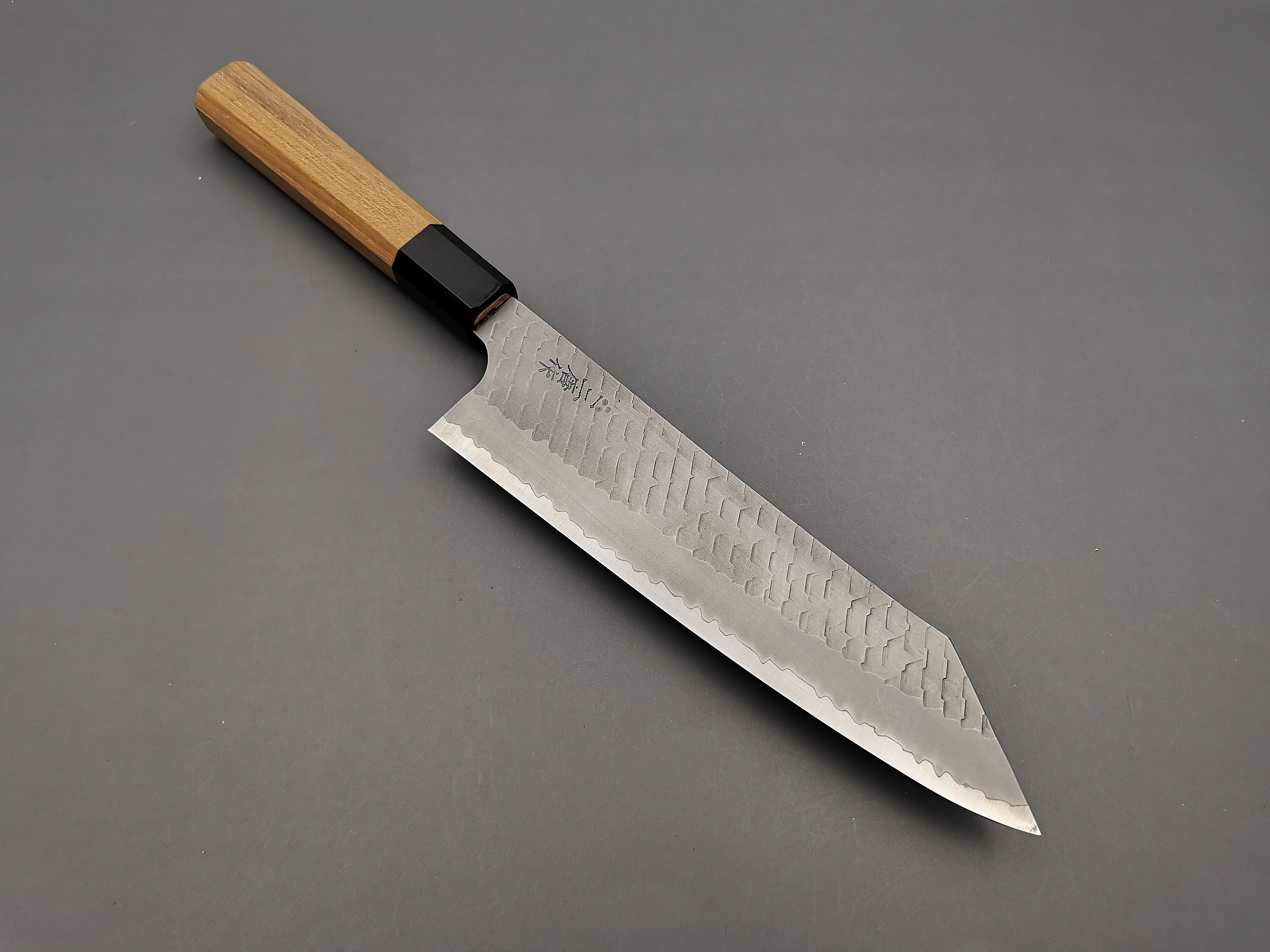 Hammered Finish Gyuto Japanese Knife: 210 mm, NIGARA