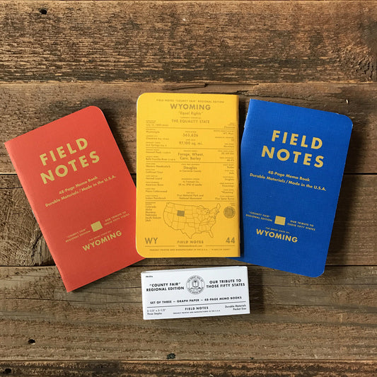 50 County Fair Field Notes — ACCESSORIES -- Better Living Through