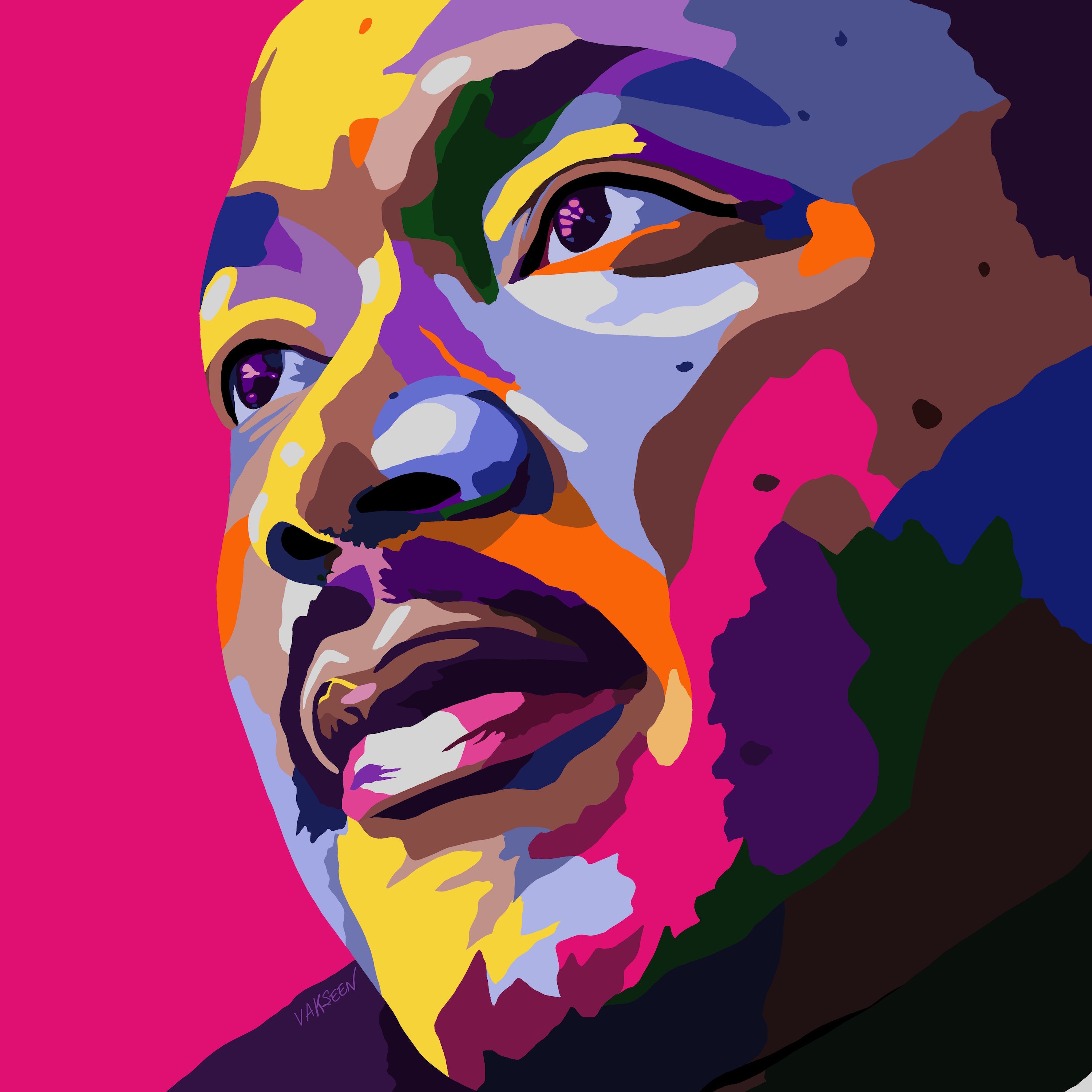 DREAM Martin Luther King Jr. portrait art Limited Edition Giclee A