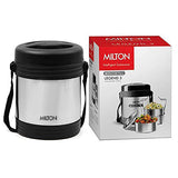 Milton Legend 3 Thermosteel Tiffin Box, (3 Containers) 260 ml, Silver