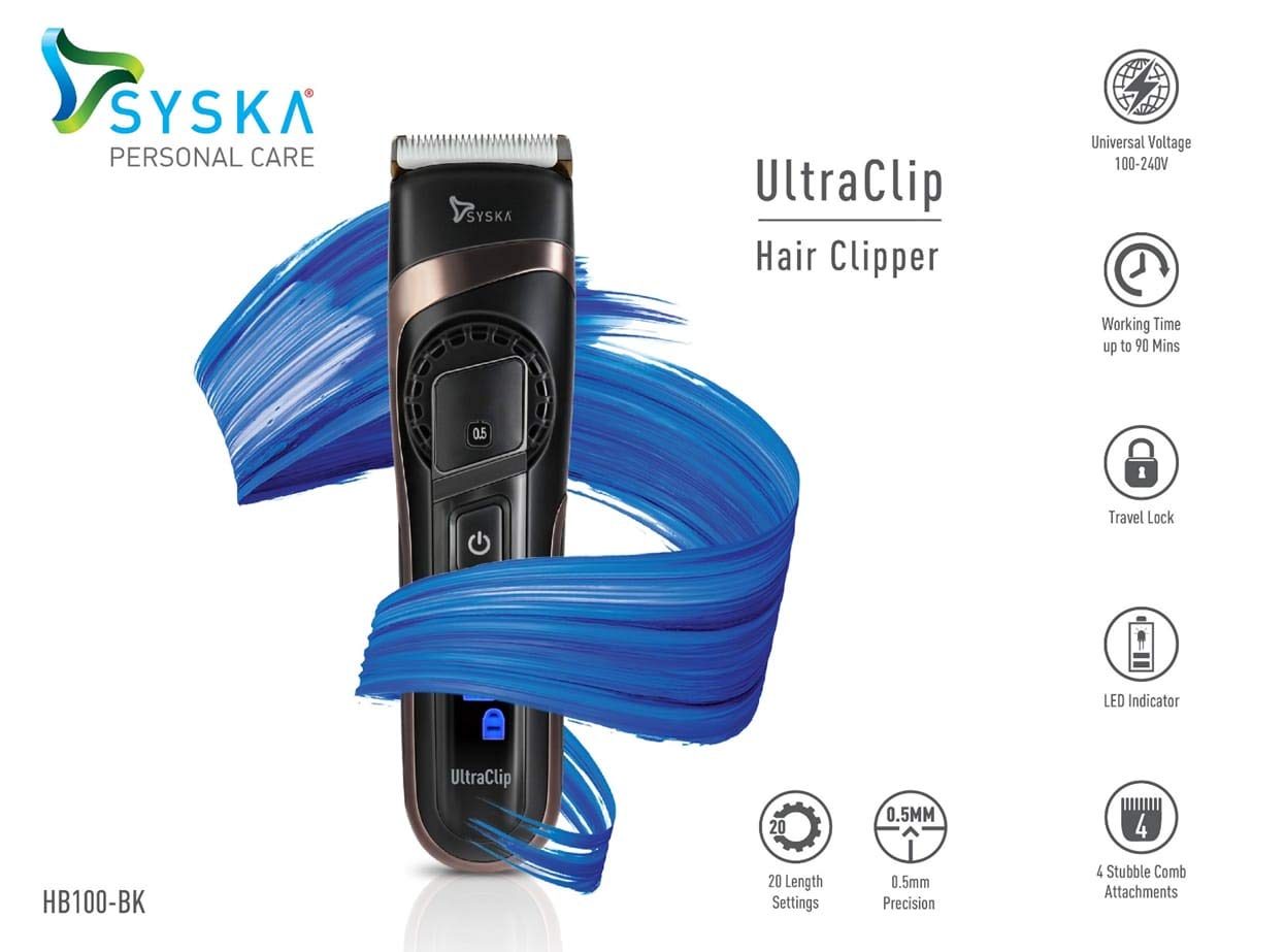 syska hb100 hair clipper