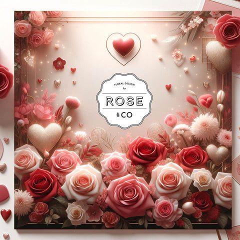 ROSE&CO flower shop on Valentine’s Day