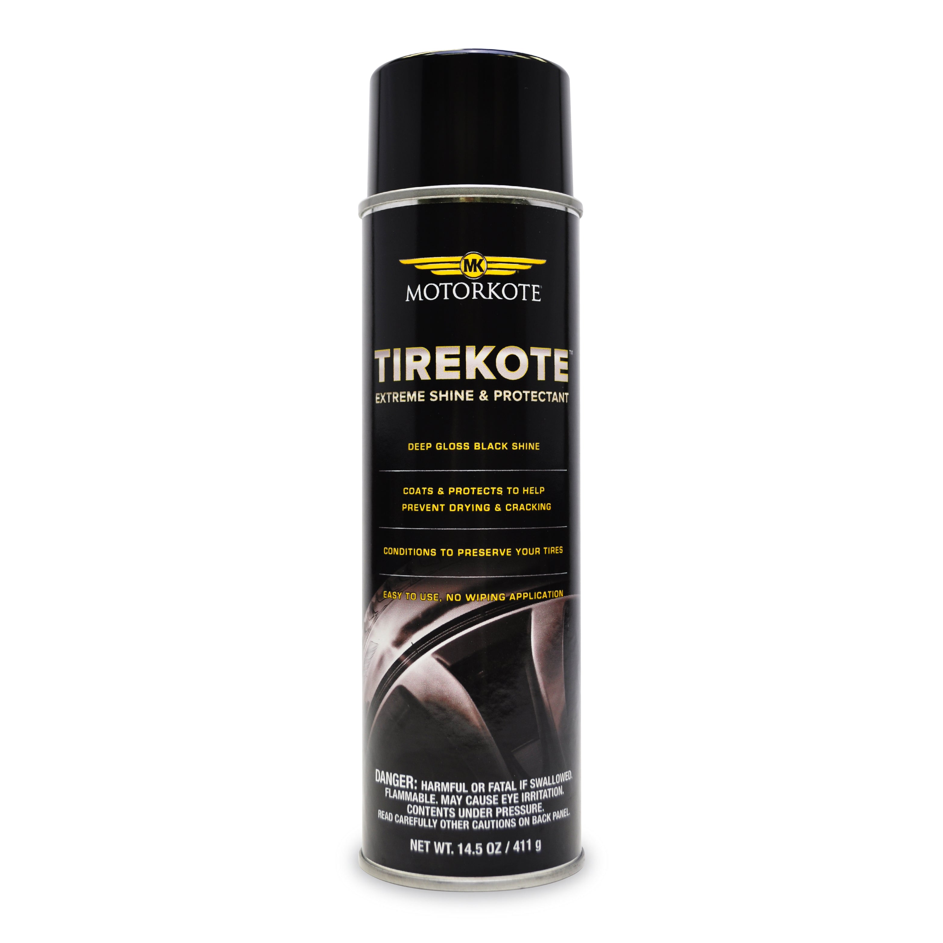 TireKote MotorKote Extreme Tire Shine & Protectant, longer lasting 14. –