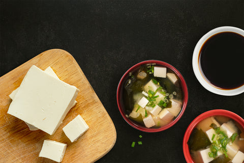 Miso Soup infused with Soeos Soy Sauce