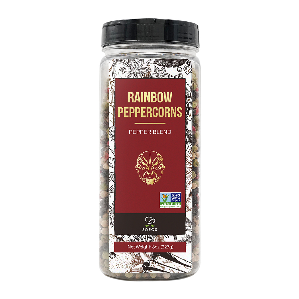 Sophia S&P Grinder - Rainbow Peppercorns – Sophia Foods