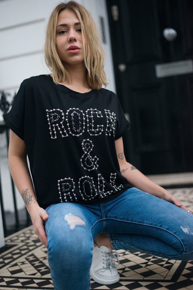 rock style t shirt dress