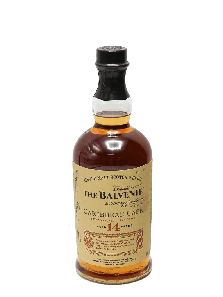 Balvenie Caribbean Cask 14 Year Single Malt Scotch 750ml – Bottle Barn