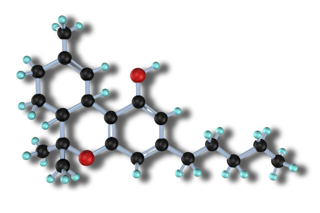 THC molekylært billede
