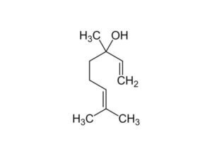 molécula de linalol