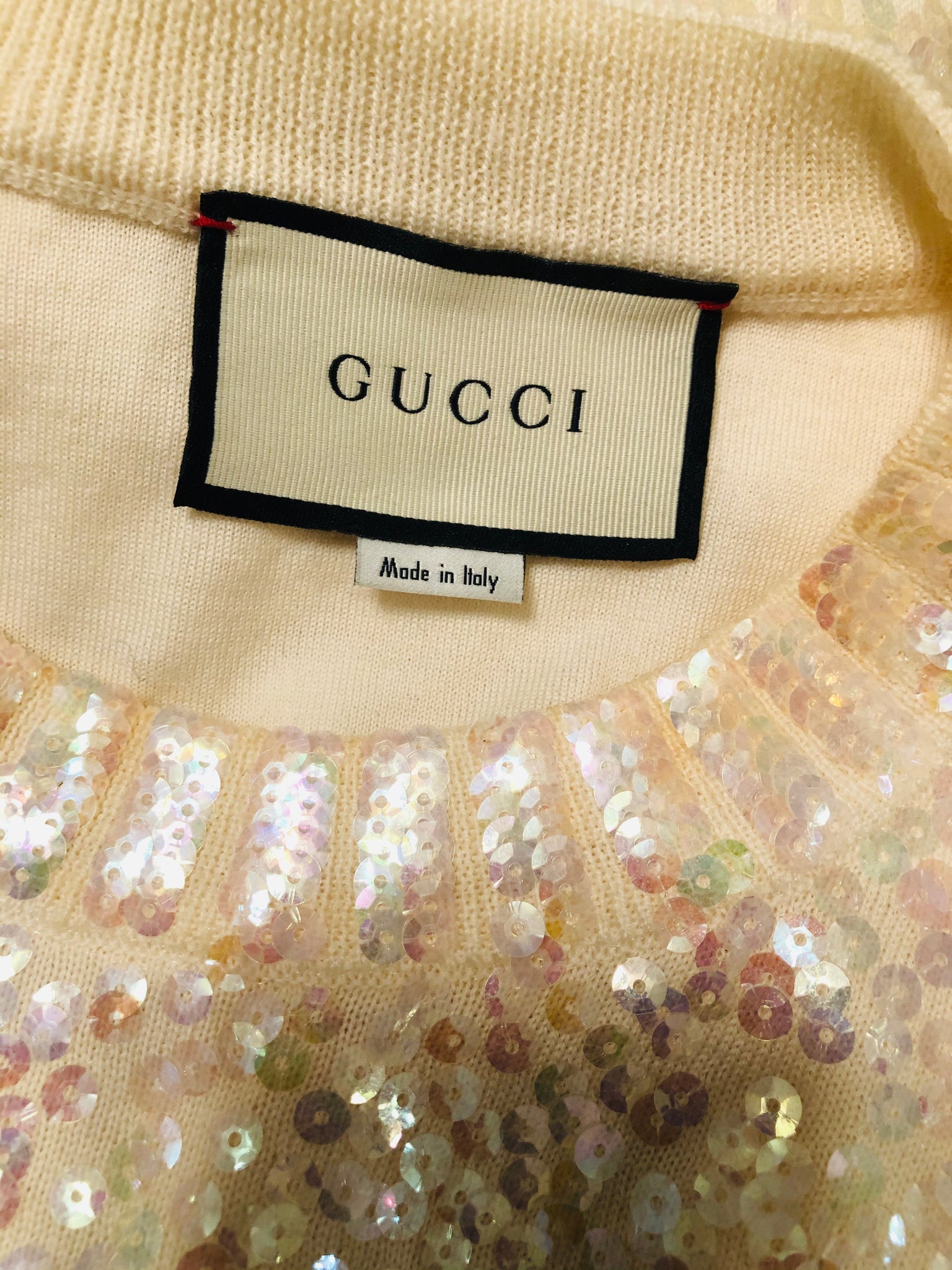 gucci snow white sweater