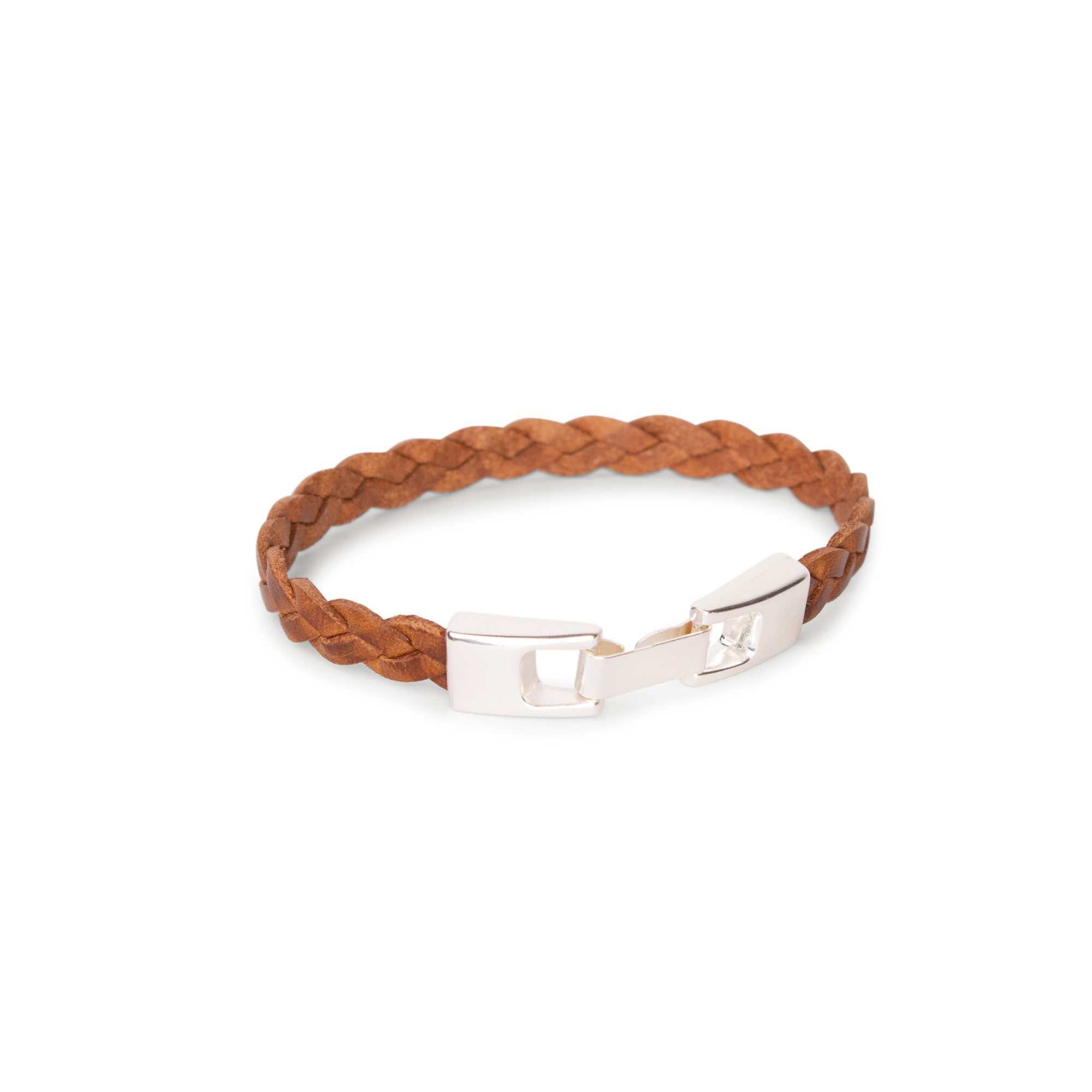 LE CEINTURIER  BRACELET COOK STAMP teak birdie leather - Made In France