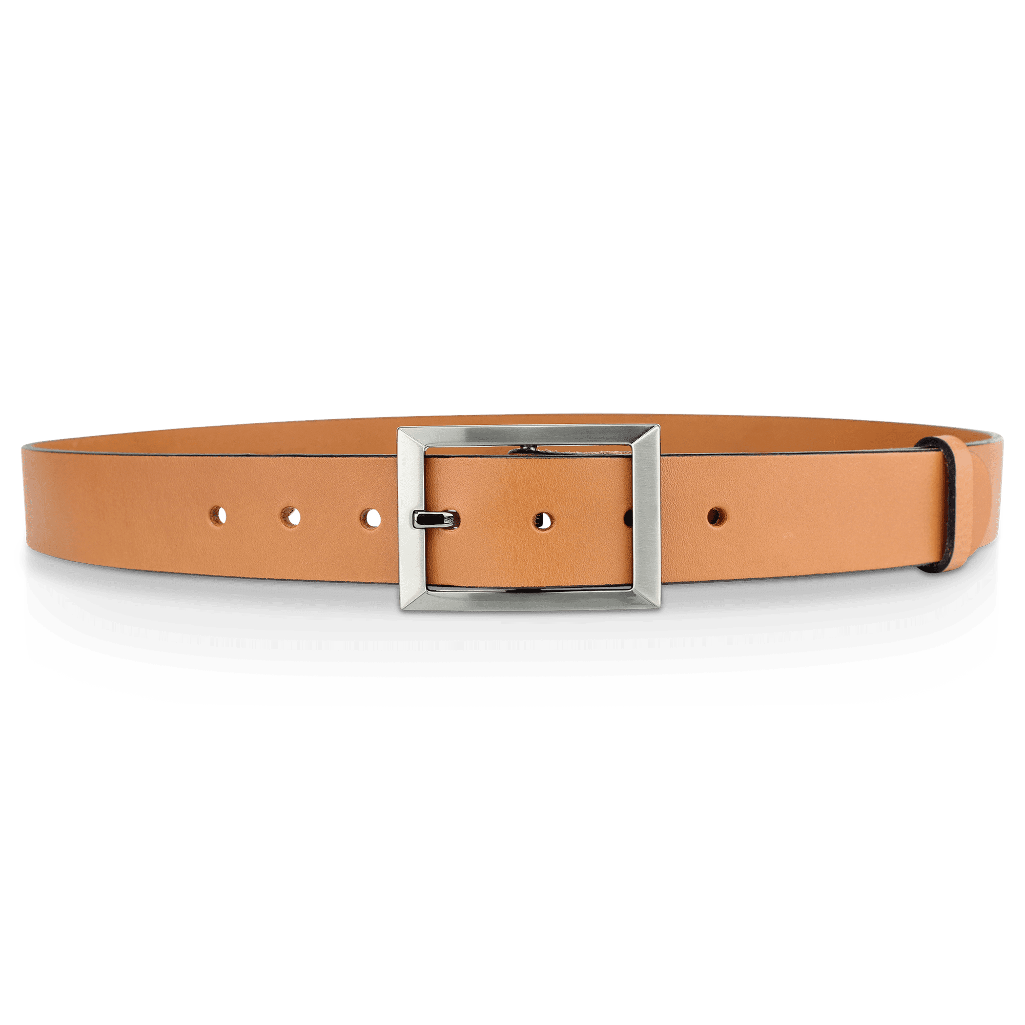 Mix Your Beauty MYB Ceinture Homme en Cuir Véritable en Cuir Verni Soudé -  35mm - Made In Italy