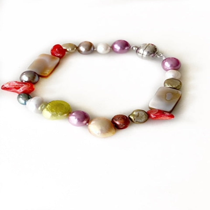 Kuchi Coin and Pearl Bracelet – Tammy Auther Designs