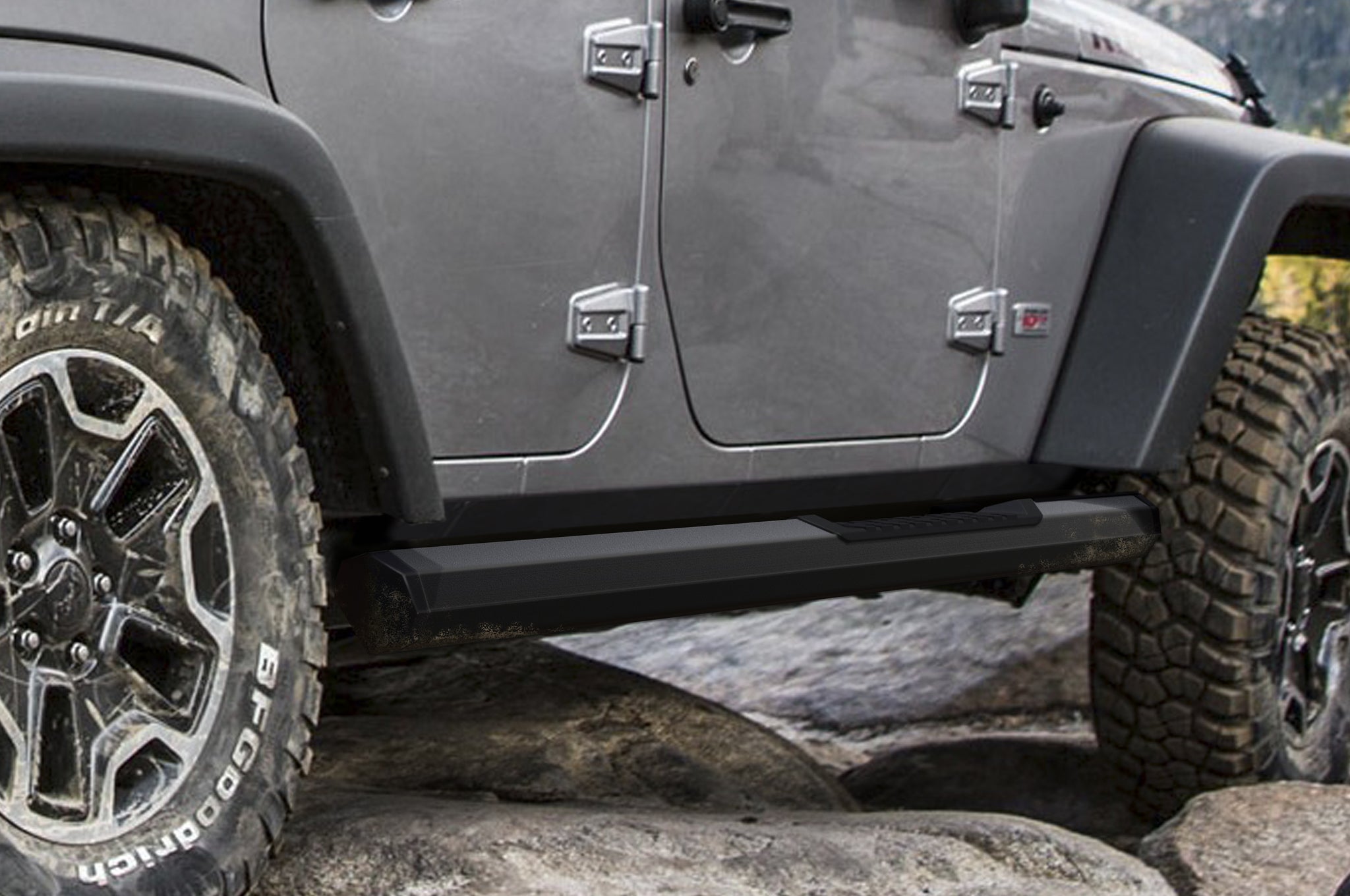 OCTA Series Nerf Bar (07-18 Jeep Wrangler JK) - ShopGemTubes