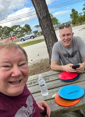 disc golf with Greg Phillips