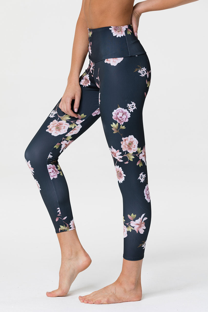 High Rise Midi Legging - Jasmine – ONZIE