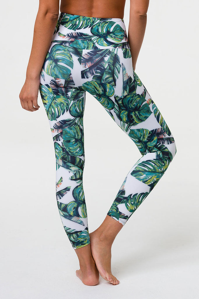 High Rise Midi Legging - Tropics – ONZIE