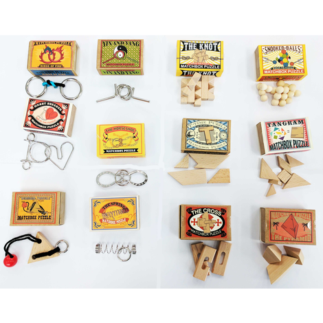 Matchbox size puzzles