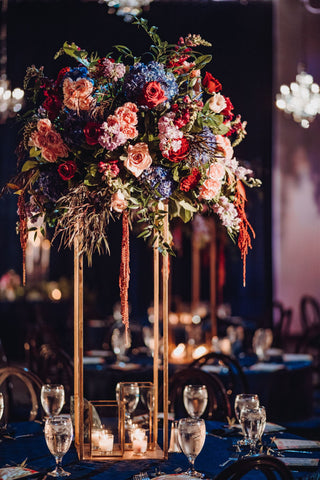 avant garde dramatic flowers for wedding in houston tx