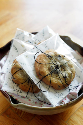 Homemade cookie party favors