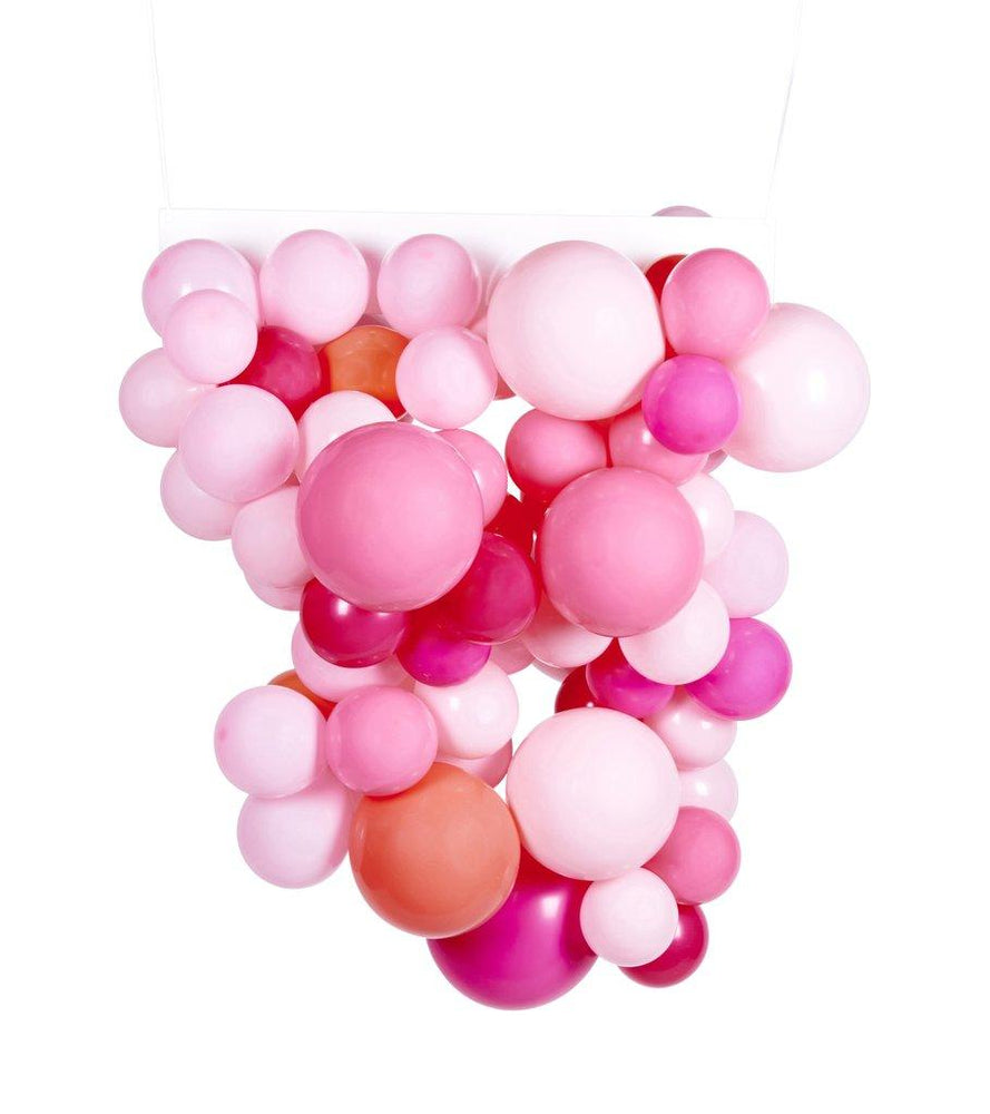 Pink Bubble Wrap Heart Shape Stock Photo 374297425