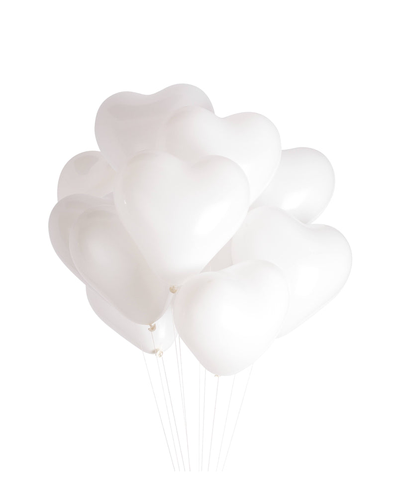 Download Studio Pep White Heart Balloon Bundle Revelry Goods