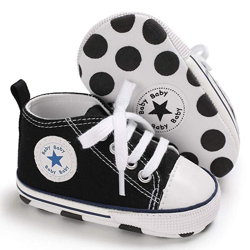 baby in converse