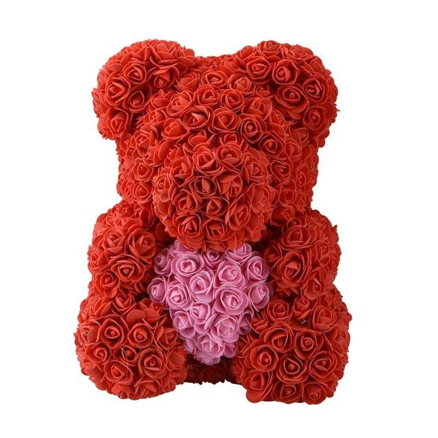 rose valentine bear