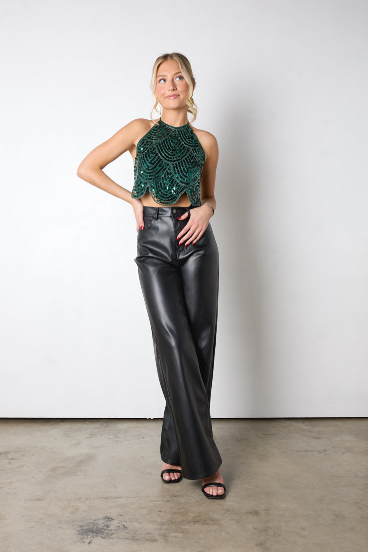 Fraser Fir Velvet Pants – Vestique