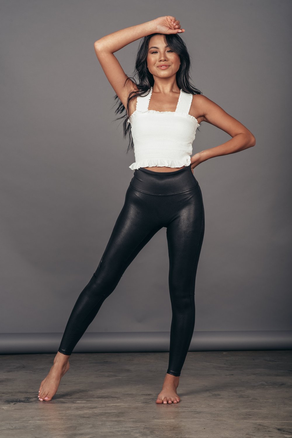 SPANX Faux Patent Leather Leggings – Ferne Boutique