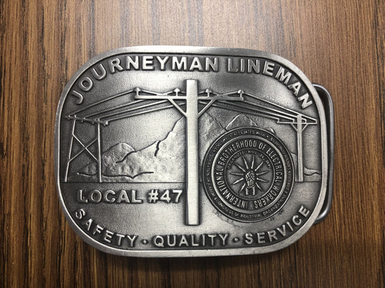 lineman belt buckle