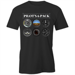 PILOT'S 6 PACK T SHIRT