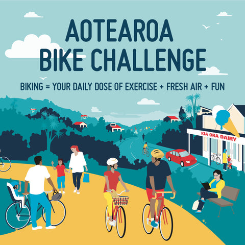 Aotearoa Bike Challenge promo poster