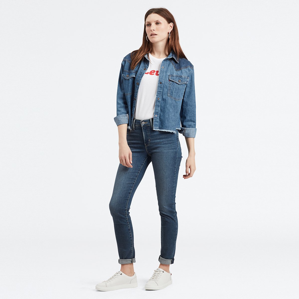 Levis 311 Shaping Skinny Jeans - Paris Fade – The Linen Cupboard Dirranbandi