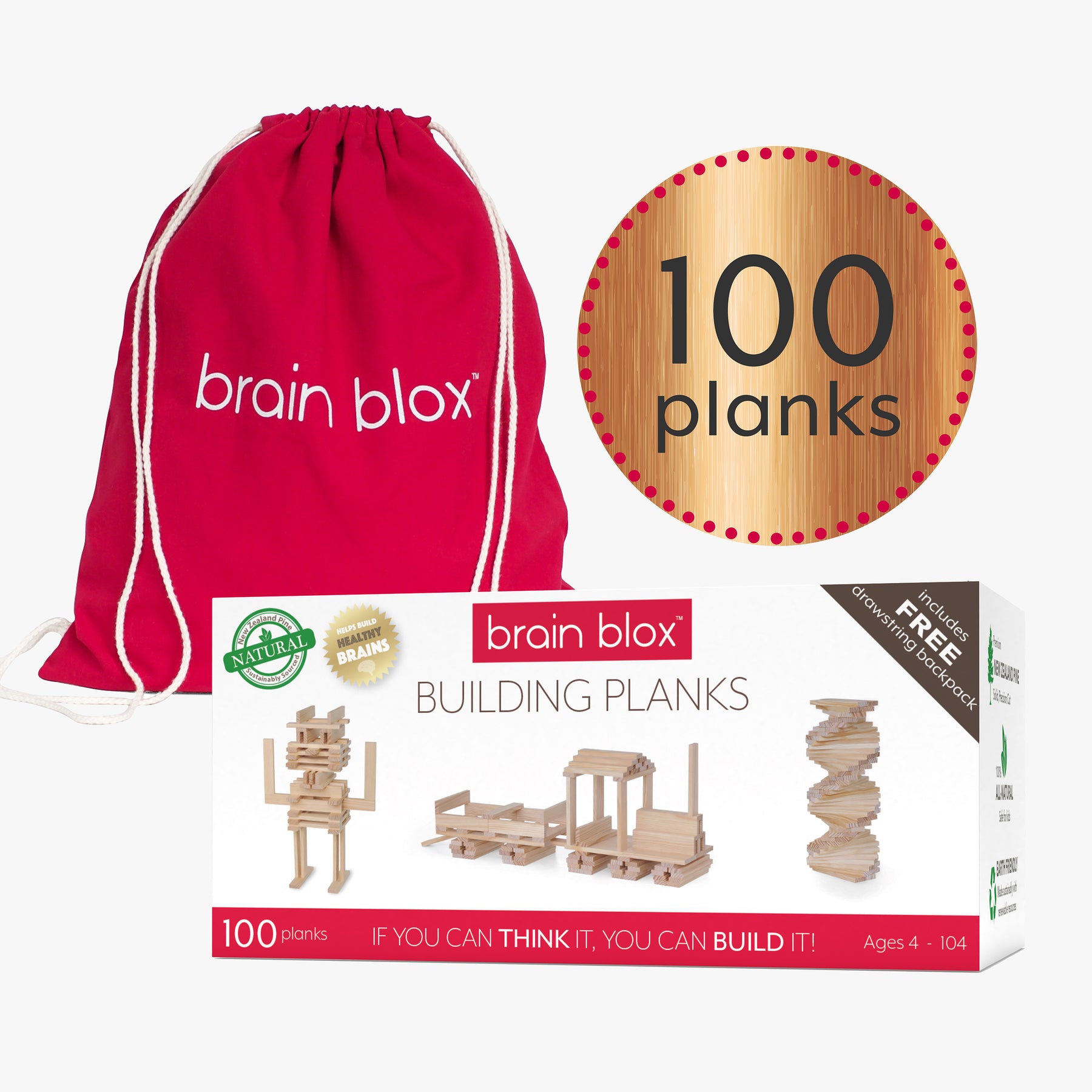 brain blox building planks