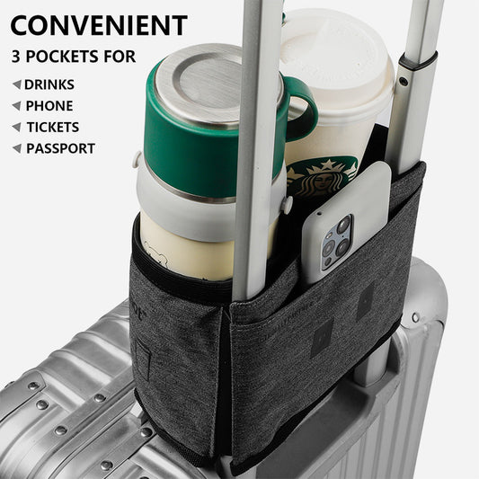 riemot Luggage Travel Cup Holder Perfect Gifts for Frequent