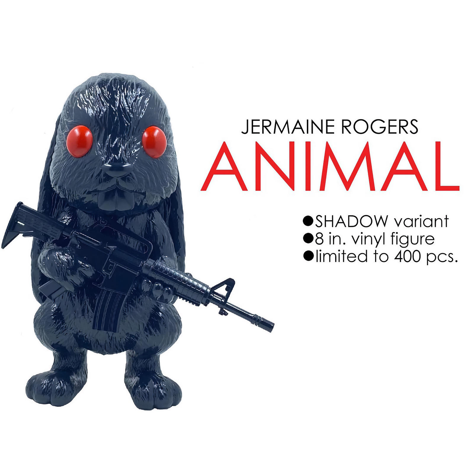 Jermaine Rogers - Animal (Shadow Variant) Vinyl Art Toy