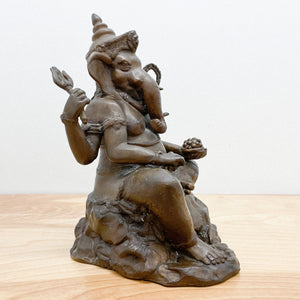 Large Ganesha Handcrafted Metal Statue