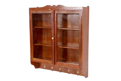 32 x 7 x 36 Inch Long-Wide Hanging Wooden Cabinet - Wall Cabinet