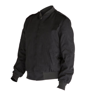 Men's Jacket with Zipper and Carded Interior 